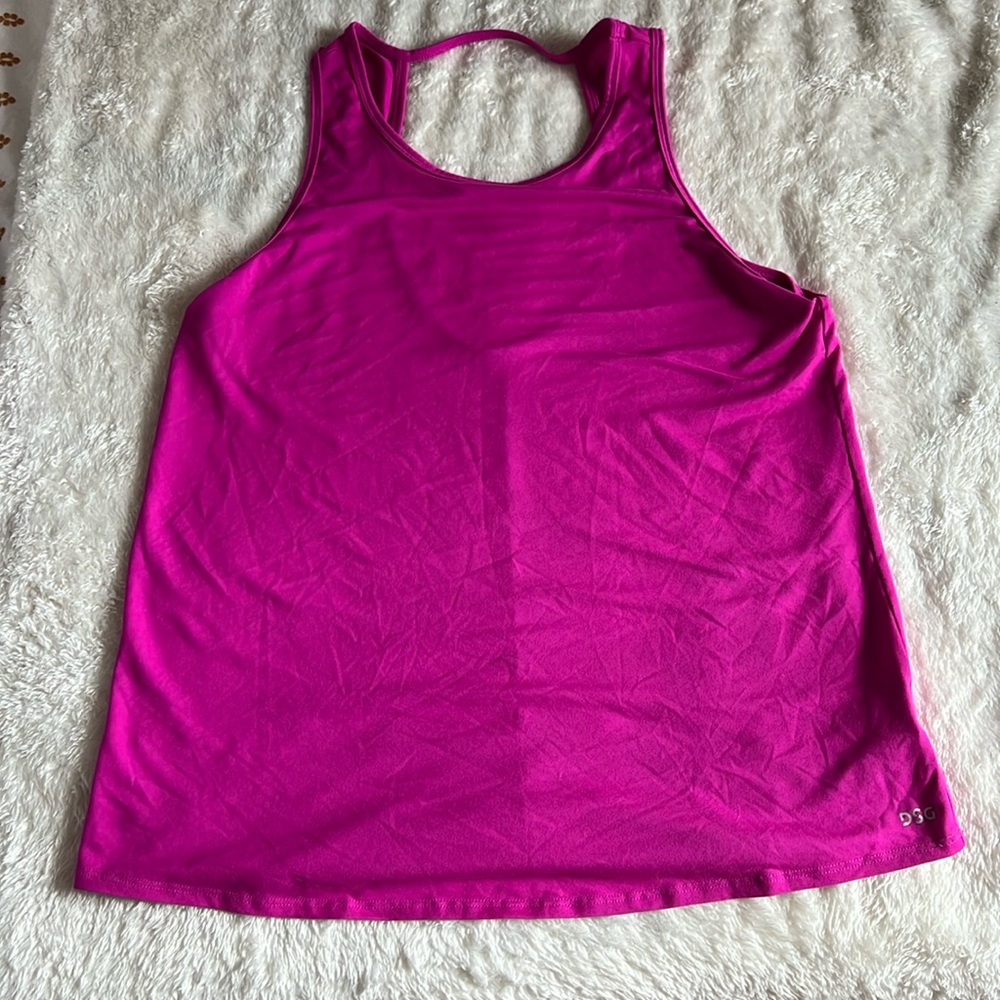 Never worn Hot Pink workout tank medium